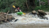 Rapid in a Jackson Kayak, Kayak A , Chiang Dao